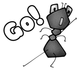 3 Ants Sticker sticker #4371124