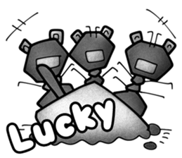 3 Ants Sticker sticker #4371132