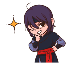 Damo and friends sticker #4371709