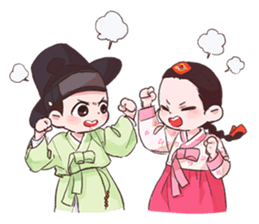 Damo and friends sticker #4371711