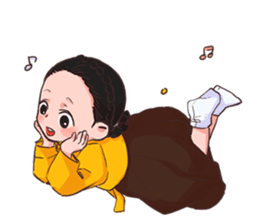 Damo and friends sticker #4371713