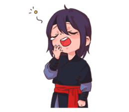 Damo and friends sticker #4371730