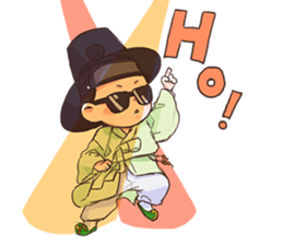 Damo and friends sticker #4371743