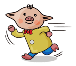 uncle pig sticker #4371823
