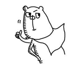 Three animals Sticker 1 sticker #4372121