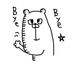 Three animals Sticker 1 sticker #4372126