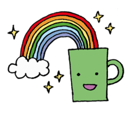 Colorful Mug chan sticker #4372484