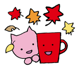 Colorful Mug chan sticker #4372490