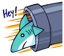 Good shark, Bad shark, Ordinary shark! sticker #4372508