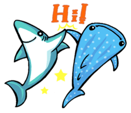 Good shark, Bad shark, Ordinary shark! sticker #4372513