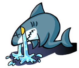 Good shark, Bad shark, Ordinary shark! sticker #4372515