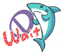 Good shark, Bad shark, Ordinary shark! sticker #4372523