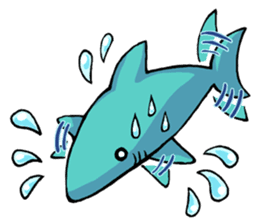 Good shark, Bad shark, Ordinary shark! sticker #4372529