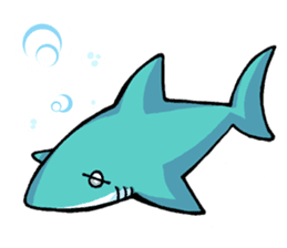 Good shark, Bad shark, Ordinary shark! sticker #4372540