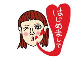 pattun girl sticker #4372973