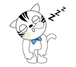 neko and nekokichi sticker #4373709