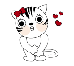 neko and nekokichi sticker #4373741