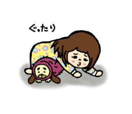 Komaru&Satumainu sticker #4373797