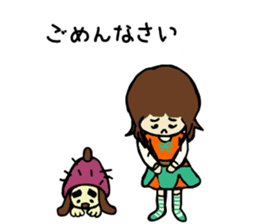 Komaru&Satumainu sticker #4373806