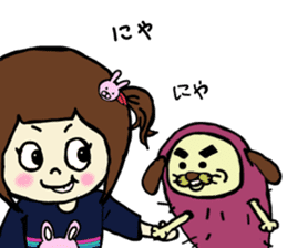 Komaru&Satumainu sticker #4373812