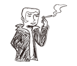 hardboiled sticker #4374236