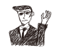 hardboiled sticker #4374263