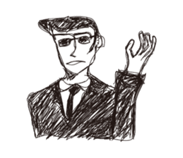 hardboiled sticker #4374263