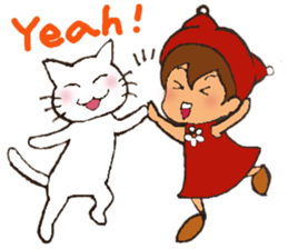 Chappy&Kissa2 happy reaction sticker #4374450