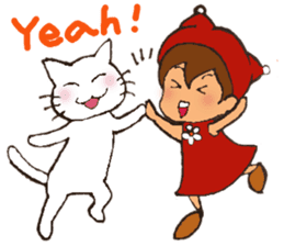 Chappy&Kissa2 happy reaction sticker #4374450