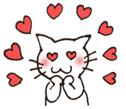 Chappy&Kissa2 happy reaction sticker #4374459