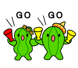 david family of the cactus sticker #4374933