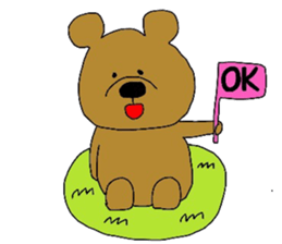 kumakuma and hacchi sticker #4374984