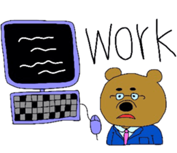 kumakuma and hacchi sticker #4374995