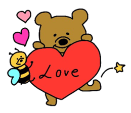 kumakuma and hacchi sticker #4374998