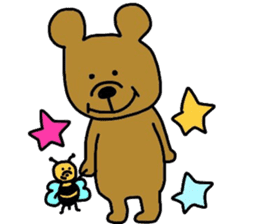 kumakuma and hacchi sticker #4374999