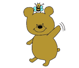 kumakuma and hacchi sticker #4375001