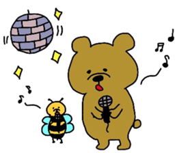 kumakuma and hacchi sticker #4375002