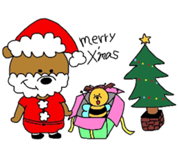 kumakuma and hacchi sticker #4375003