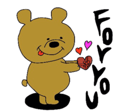 kumakuma and hacchi sticker #4375008