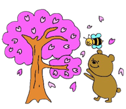 kumakuma and hacchi sticker #4375009