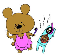 kumakuma and hacchi sticker #4375015