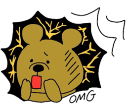 kumakuma and hacchi sticker #4375016