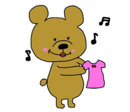 kumakuma and hacchi sticker #4375020