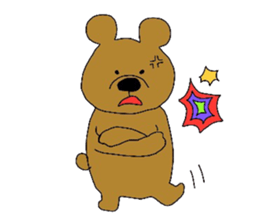 kumakuma and hacchi sticker #4375022