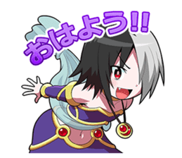 The Legend of Dark Witch sticker #4375345