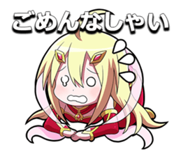 The Legend of Dark Witch sticker #4375354