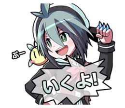 The Legend of Dark Witch sticker #4375370