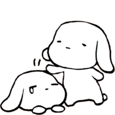 mochimochi-dog2 sticker #4375701