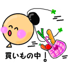 Balloon wearing a clover of antenna sticker #4375988