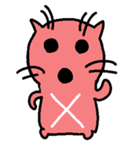 The Sticker which isn't a cat. sticker #4376076